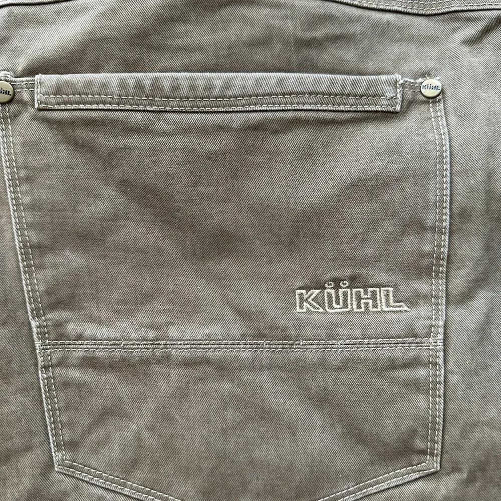 Kuhl Pants Mens 40x32 Brown Rydr Crag‎ Series Outdoor Work Articulated Knees